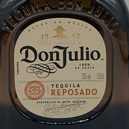 ドンフリオ レポサド 38% 750ml DON JUILO REPOSADO テキーラ【S2】