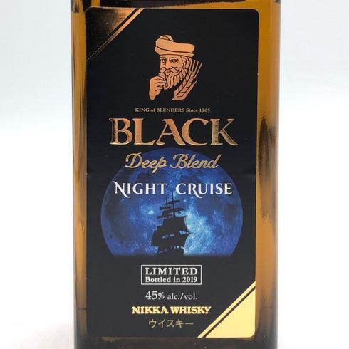 東京都限定◆ニッカ ブラックニッカ ディープ ブレンド ナイトクルーズ リミテッド2019 700ml 45% BLACK NIKKA DEEP BLEND NIGHT CRUISE LIMITED 2019 【P1】