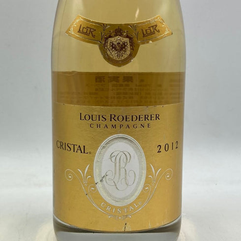 ルイロデレール クリスタル 2012 750ml LOUIS ROEDERER CRYSTAL シャンパン【V1】