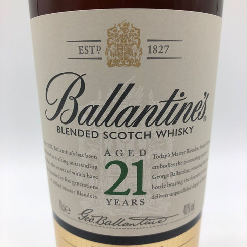 バランタイン 21年 国内正規品 700ml 40% Ballantine's スコッチウイスキー【K2】
