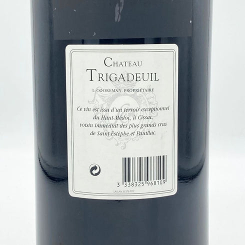 シャトー トリガドゥーユ 1996 2000記念 マグナムボトル 1500ml 12.5% CHATEAU TRIGADEUIL 赤ワイン【H】