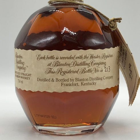 ブラントン シングルバレル 2023 750ml 46.5% Blanton's SINGLE BARREL バーボン【X4】