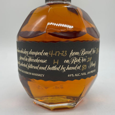 ブラントン シングルバレル ブラックラベル 2023 750ml 40% Blanton's SINGLE BARREL BLACK LABEL バーボン【X】