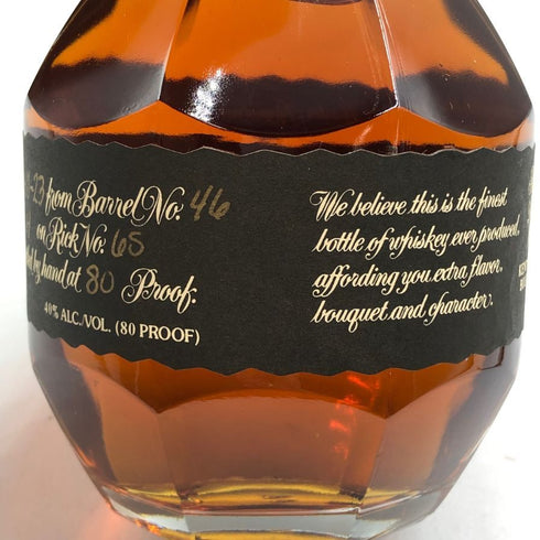 ブラントン シングルバレル ブラックラベル 2023 750ml 40% Blanton's SINGLE BARREL BLACK LABEL バーボン【K4】