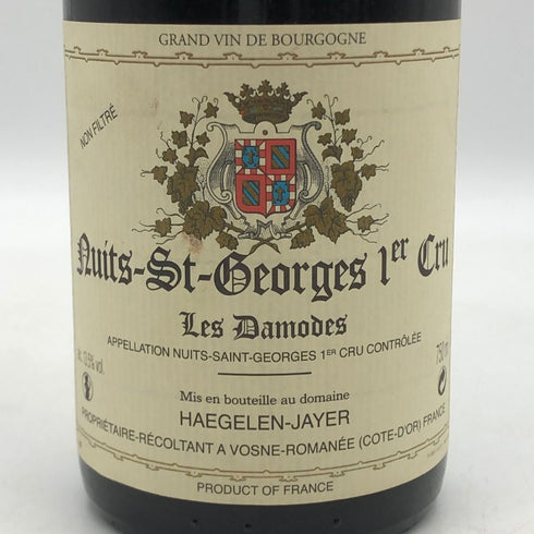 ドメーヌ エジュラン ジャイエ ニュイ サン ジョルジュ プルミエ クリュ レ ダモド 2008 750ml 13.5% DOMAINE HAEGELEN JAYER ブルゴーニュワイン【N0】