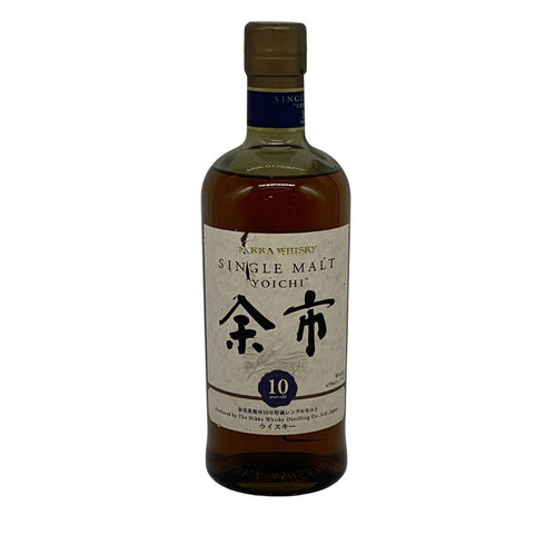 東京都限定◆ニッカ 余市 10年 シングルモルト 旧ラベル 700ml 45% NIKKA 【G0】