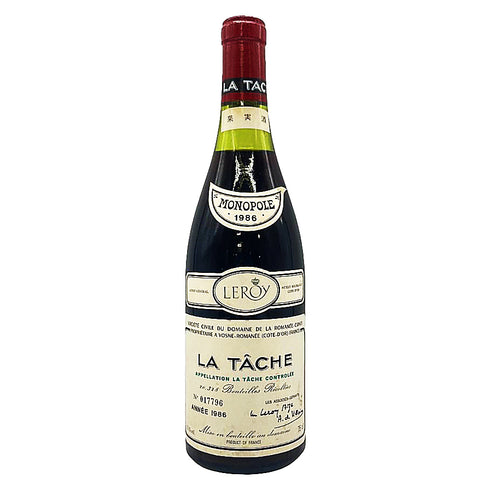 ドメーヌ ド ラ ロマネコンティ ラターシュ 1986 750ml 13% DRC Domaine de la Romanée-Conti La Tache 【同梱不可】【D4】