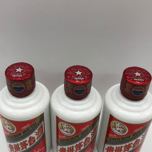 貴州茅台酒 マオタイ酒 天女ラベル 2023 100ml 53% 6本セット 中国酒1640g【R0】