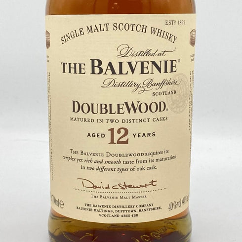 バルヴェニー12年 ダブルウッド 700ml The Balvenie Double Wood スコッチウイスキー【H4】