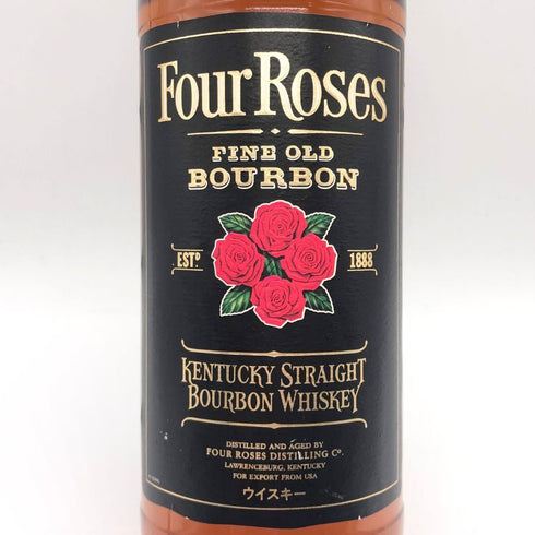 フォアローゼス ファイン オールド 750ml 43% FOUR ROSES バーボン【E】
