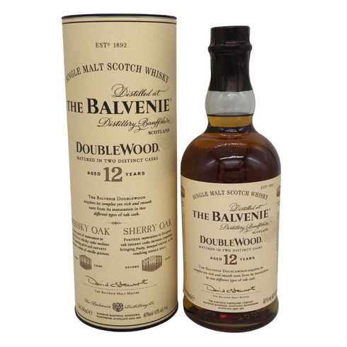 ザ バルヴェニー12年 ダブルウッド 700ml 40% THE BALVENIE スコッチウイスキー【P1】