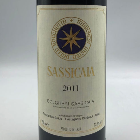 サッシカイア 2011 750ml 13.5% SASSICAIA イタリアワイン【N1】