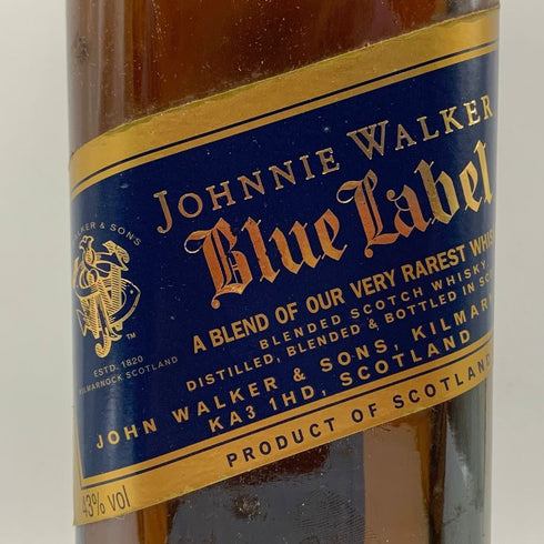 ジョニーウォーカー ブルーラベル 1000ml 40% JOHNNIE WALKER スコッチウイスキー【F1】