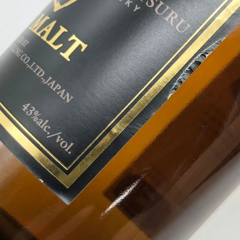 東京都限定◆ニッカ 竹鶴 ピュアモルト 黒ラベル 700ml 43% NIKKA 【Q】