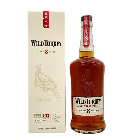 ワイルドターキー 8年 101プルーフ 700ml 50.5% WILD TURKEY バーボン【W1】