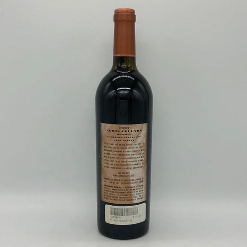 ルイス セラーズ カベルネ ソーヴィニヨン リザーブ ナパ ヴァレー 1997 750ml 14.2% LEWIS CELLARS カリフォルニアワイン【N2】