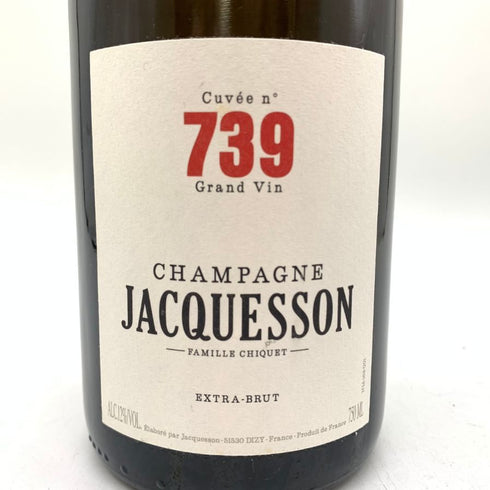 ジャクソン キュヴェ 739 エクストラ ブリュット 750ml 12% Jacquesson Extra Brut Cuvee シャンパン【K2】