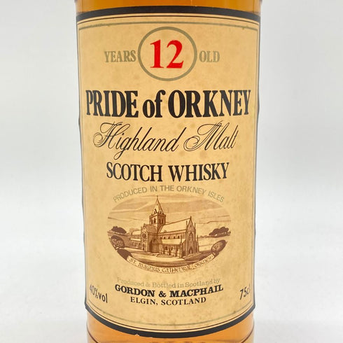 ゴードン&マクファイル プライド オブ オークニー 12年 40% 750ml GORDON&MACPHAIL PRIDE OF ORKNEY 【P4】