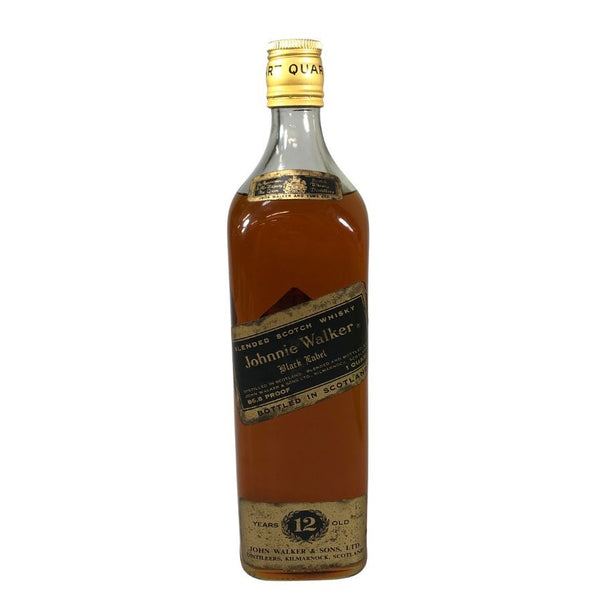 ジョニーウォーカー ブラックラベル 12年 金キャップ 946ml Johnnie Walker BLACK LABEL スコッチウイスキー【F0】