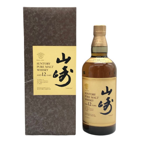 東京都限定◆サントリー 山崎 12年 ピュアモルト 響マーク 750ml 43% SUNTORY PURE MALT YAMAZAKI 【G3】