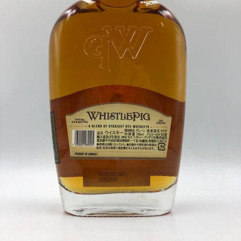 ホイッスルピッグ 10年 スモール バッチ ライ 700ml WHISTLEPIG アメリカウイスキー【C2】