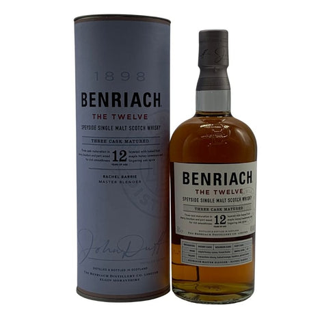 ベンリアック 12年 スペイサイド スリー カスク マチュアード 700ml BENRIACH SPEYSIDE THREE CASK MATURED スコッチウイスキー【U4】