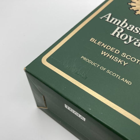アンバサダー ロイヤル 12年 750ml 43% Ambassador ROYAL スコッチウイスキー【R4】