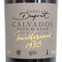 デュポン カルヴァドス ミレジム 1973 700ml 42% Dupont CALVADOS Milles'sime ブランデー【D3】