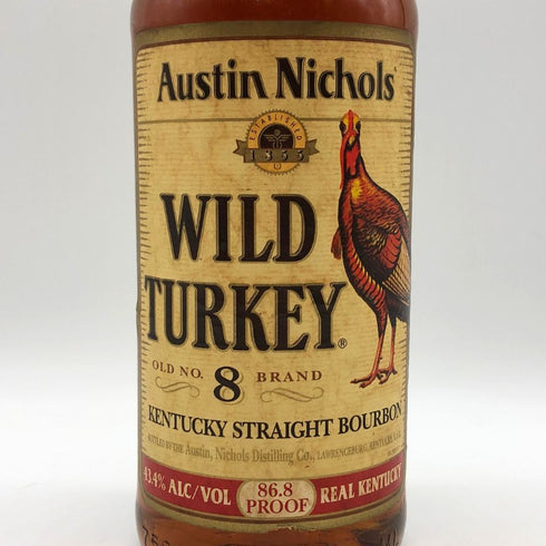 ワイルドターキー 8年 86.8PROOF REAL KENTUCKY 750ml 43.5% WILD TURKEY バーボン【N4】