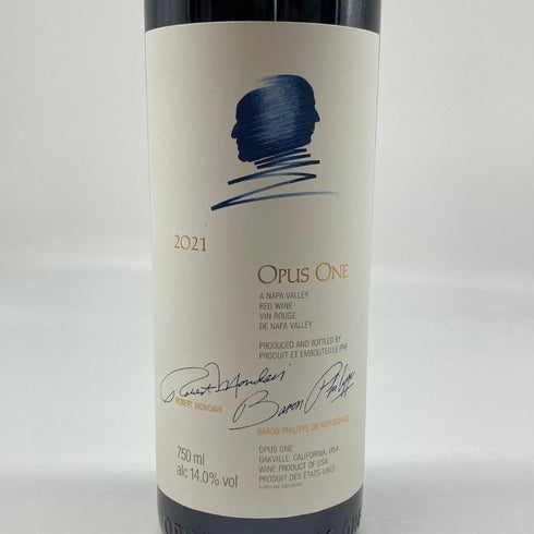 オーパスワン 2021 750ml 14.0% OPUS ONE カリフォルニアワイン【F2】