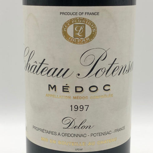 シャトー ポタンサック メドック 1997 750ml 13% Château Potensac ボルドーワイン【J4】