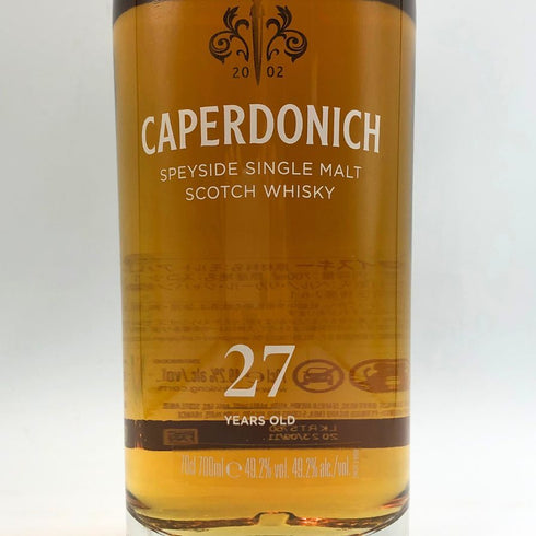 キャパドニック27年シークレット スペイサイド コレクション スコッチ シングルモルト 700ml 49.2% Caperdonich スコッチウイスキー【P1】