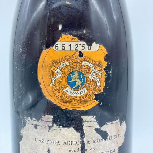 コルデロ ディ モンテツェモロ バローロ モンファレット 1971 750ml 度数不明 Paolo Cordero di Montezemolo Barolo 【C】