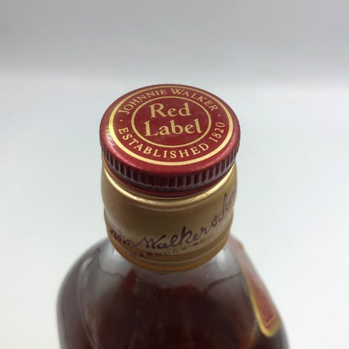 ジョニー ウォーカー レッドラベル 赤金キャップ 750ml 43% Johnnie Walker RED LABEL スコッチウイスキー【W1】