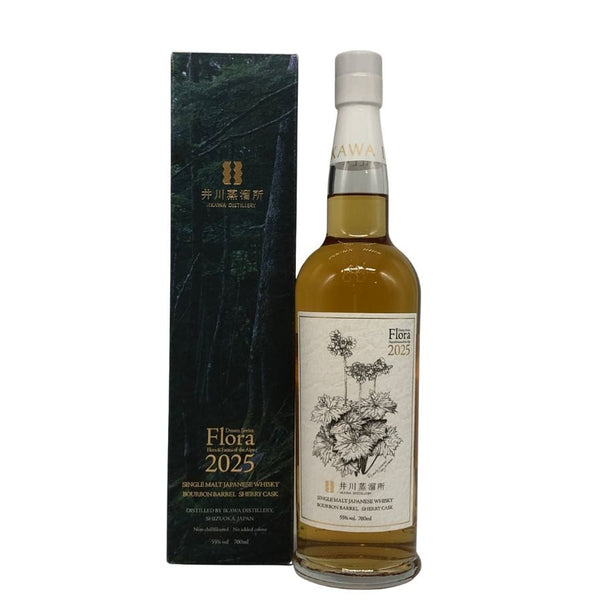 東京都限定◆井川蒸留所 シングルモルト デッサンシリーズ フローラ オオサクラソウ 700ml 55% 【X4】