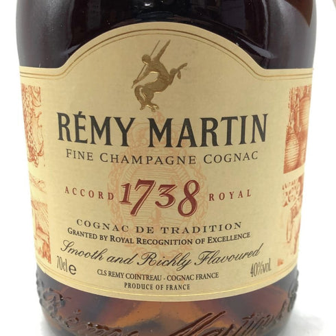 レミーマルタン 1738 アコードロイヤル フィーヌシャンパーニュ 700ml REMY MARTIN コニャック【L2】