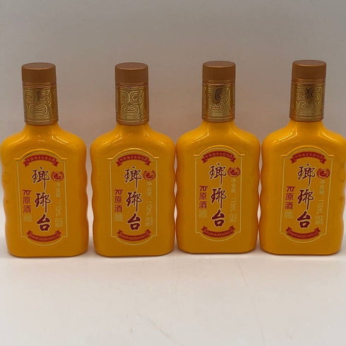 瑯琊台 中国酒 濃香型 白酒 70° 原酒 4本セット 100ml 中国酒264g 264g 273g 272g【T4】