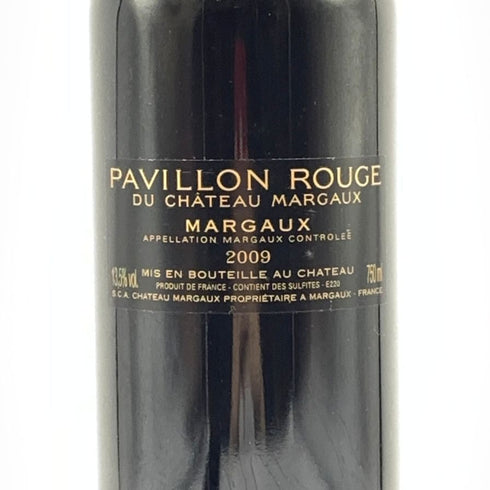 パヴィヨン ルージュ デュ シャトー マルゴー 2009 750ml 13.5% Pavillon Rouge du Chateau Margaux 【N4】