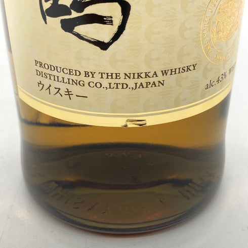 東京都限定◆ニッカ 竹鶴 ピュアモルト 白ラベル 700ml 43% NIKKA 【H2】