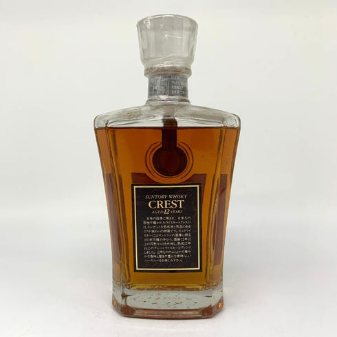 東京都限定◆サントリー クレスト 12年 向獅子マーク 700ml 43% SUNTORY 【C2】