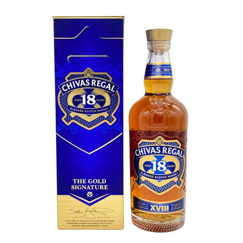シーバスリーガル 18年 ゴールドシグネチャー 700ml 40% CHIVAS REGAL スコッチウイスキー【J】