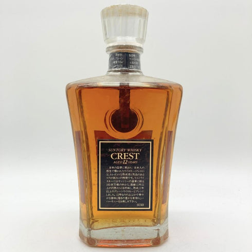 東京都限定◆サントリー クレスト 12年 700ml 43% SUNTORY CREST 【C】