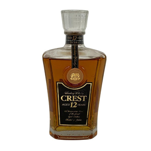 東京都限定◆サントリー クレスト 12年 向獅子マーク 700ml 43% SUNTORY 【C】