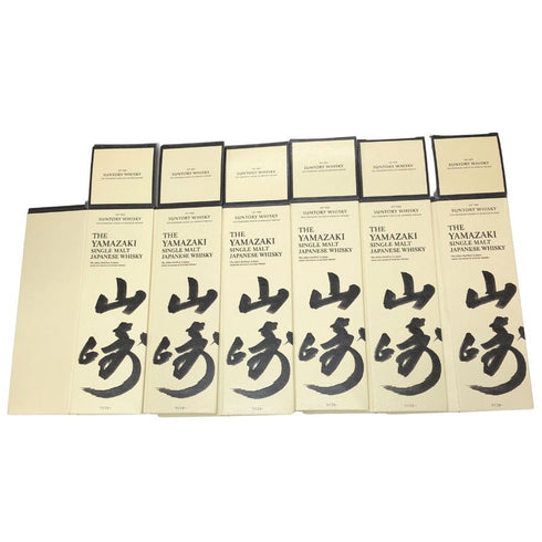 サントリー 山崎 NV 空き箱 化粧箱 カートン 6枚セット SUNTORY【AFI22】