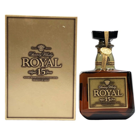 東京都限定◆サントリー ウイスキー ローヤル 15年 ゴールドラベル 750ml 43% SUNTORY WHISKY ROYAL 【H3】