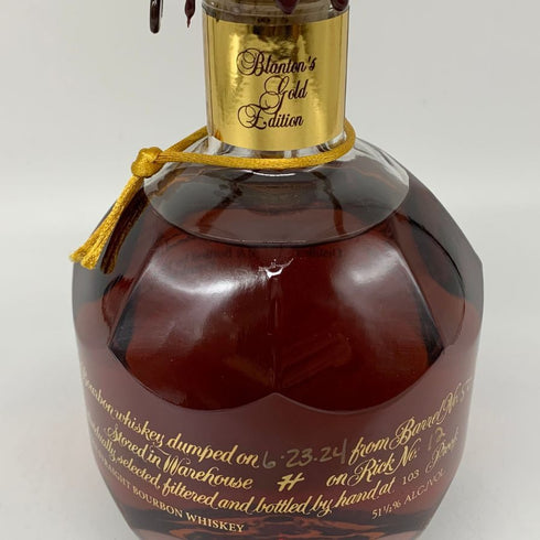 ブラントン ゴールドエディション 2024 バーボン 750ml 51.5% Blanton's Gold Edition バーボン【L4】