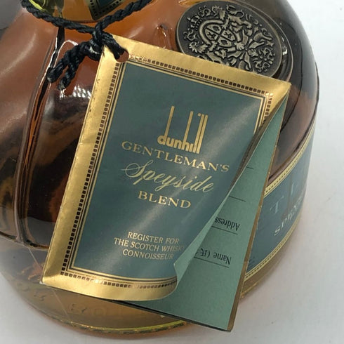 ダンヒル ジェントルマンズ スペイサイド ブレンド 700ml 43% Dunhill Gentleman's Speyside Blend スコッチウイスキー【I4】