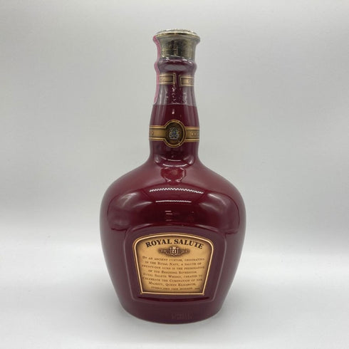 シーバス ブラザーズ ロイヤル サルート 21年 赤陶器 750ml 40% CHIVAS BROTHERS ROYAL SALUTE スコッチウイスキー【F】