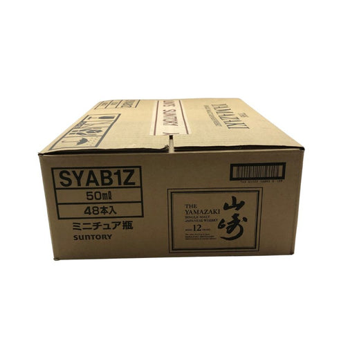 東京都限定◆サントリー 山崎 12年 ミニボトル シングル 43% 50ml SUNTORY 1ケース 【同梱不可】【J1】