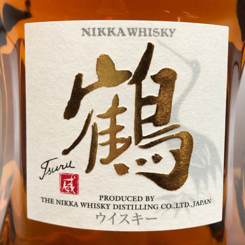 東京都限定◆ニッカ ウイスキー 鶴 スリムボトル 700ml 43% NIKKA WHISKY 【B3】